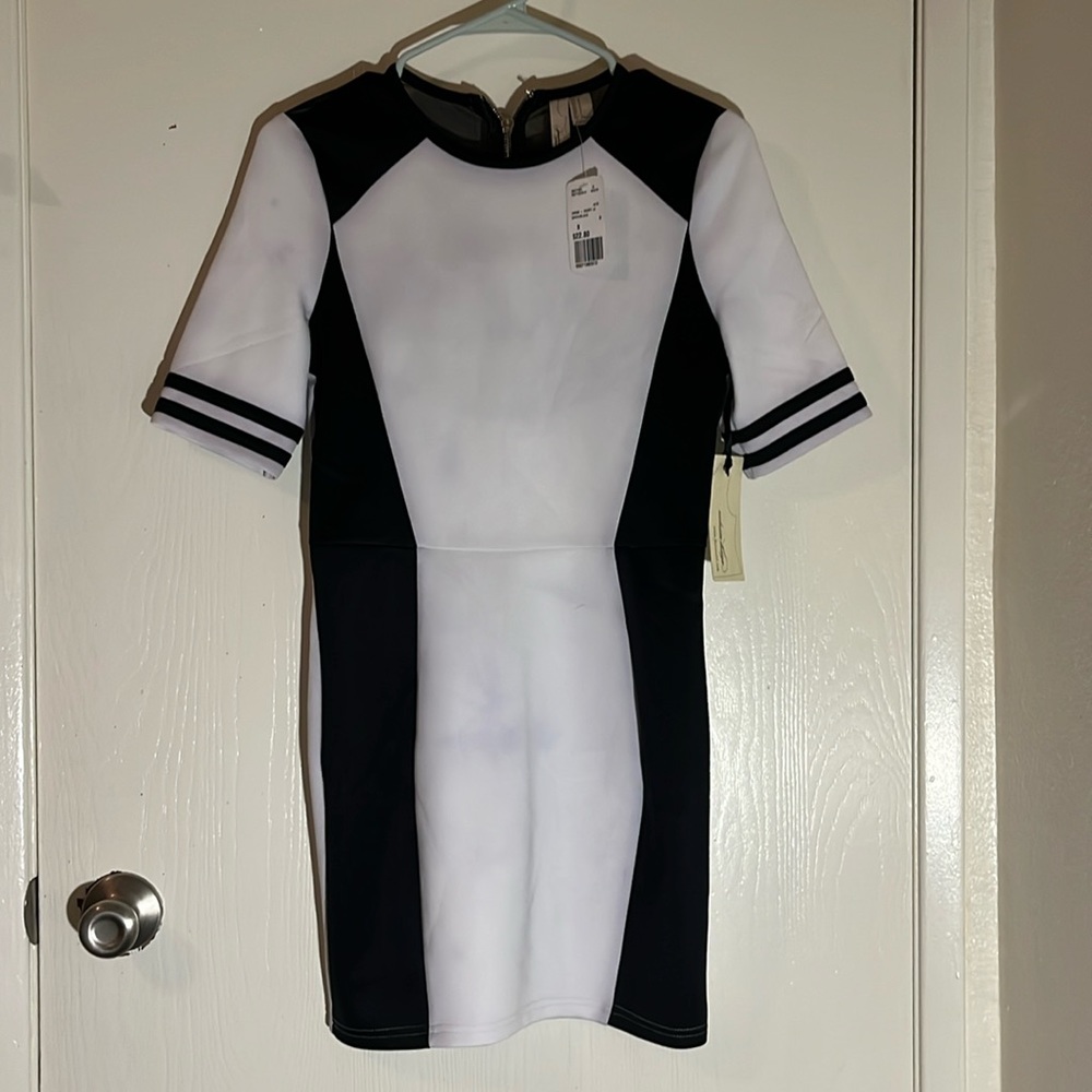 Small Black and white Dress